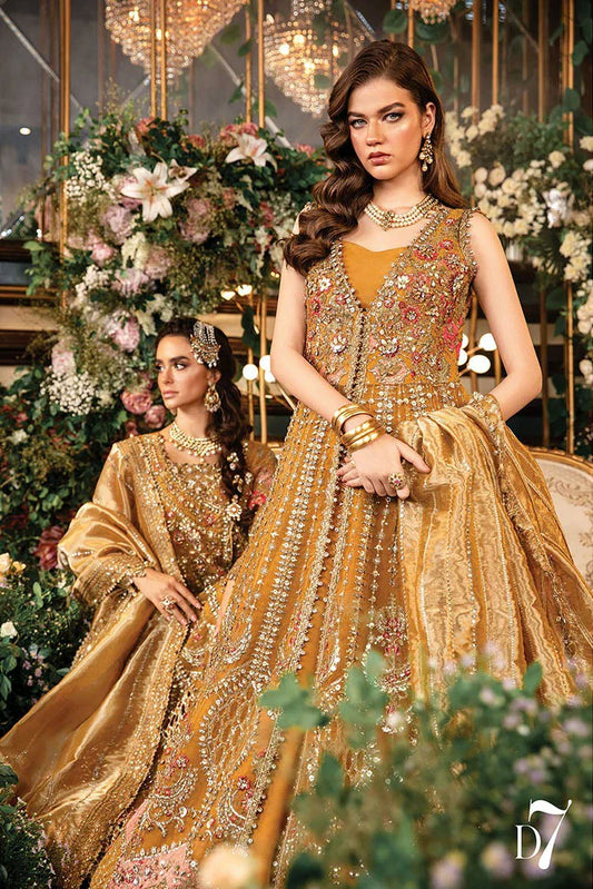 Picture of Maria B - Mbroidered Wedding Edition - BD-2907 - Unstitched - Available at Raja Sahib