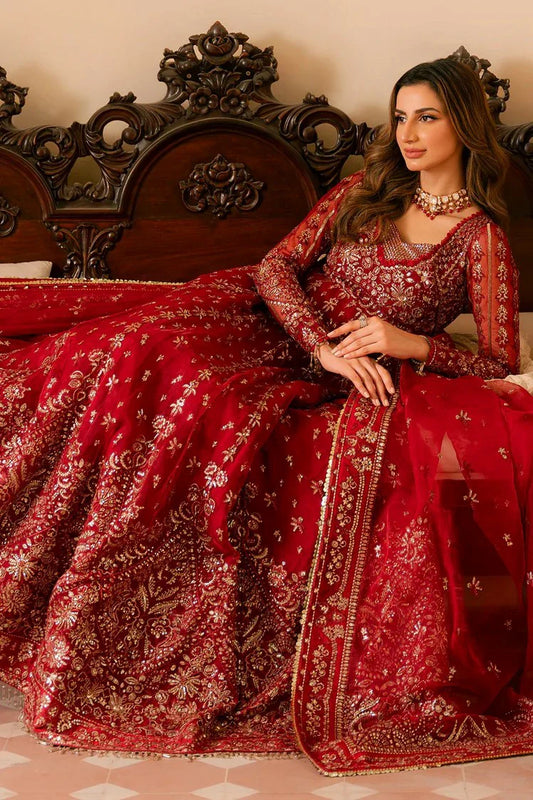 Picture of Ayzel - Solene Wedding Formals - 04 Rose - Unstitched - Available at Raja Sahib