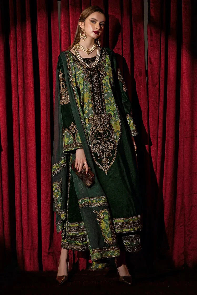 Picture of Charizma - Signora Premium Embroidered Velvet Edit Vol 1 - CVT4-03 - Unstitched - Available at Raja Sahib