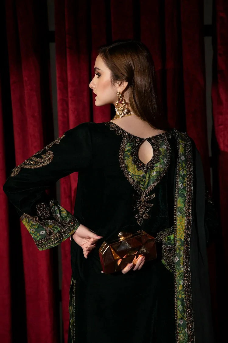 Picture of Charizma - Signora Premium Embroidered Velvet Edit Vol 1 - CVT4-03 - Unstitched - Available at Raja Sahib