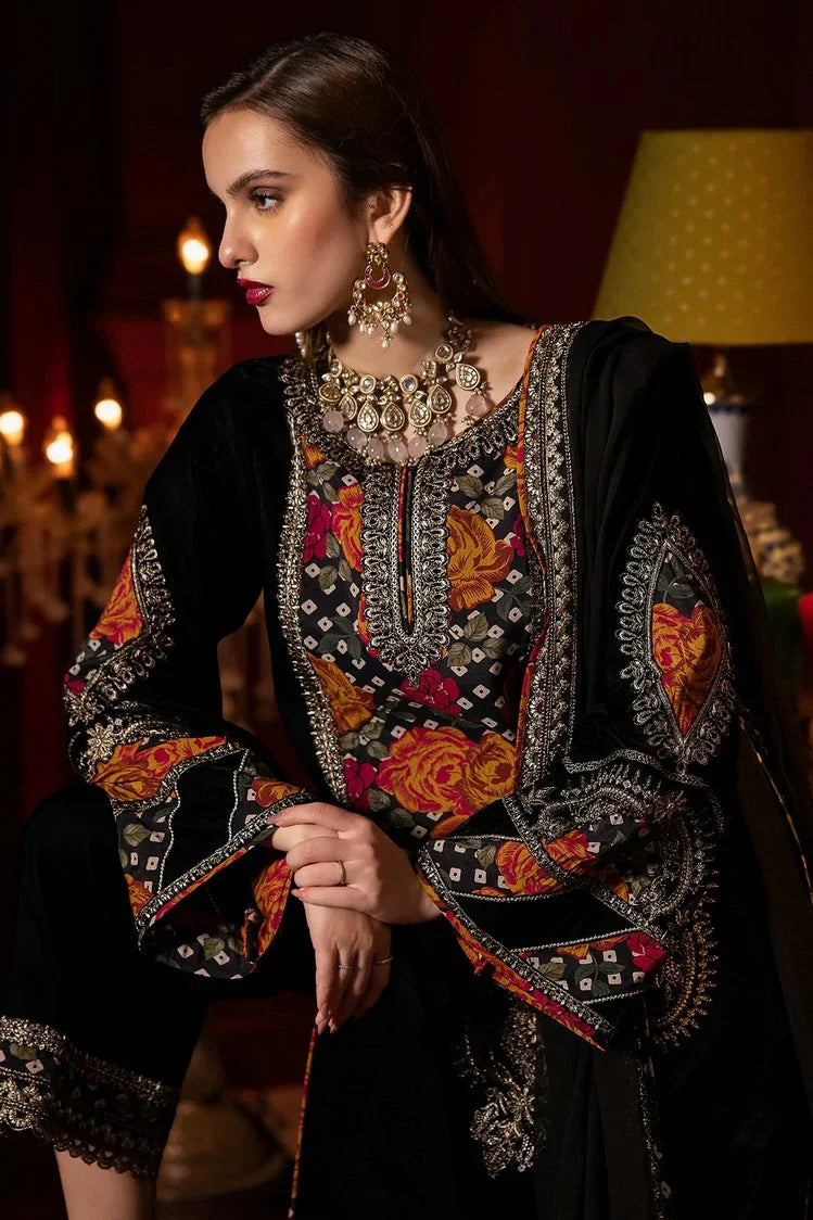 Picture of Charizma - Signora Premium Embroidered Velvet Edit Vol 1 - CVT4-04 - Unstitched - Available at Raja Sahib