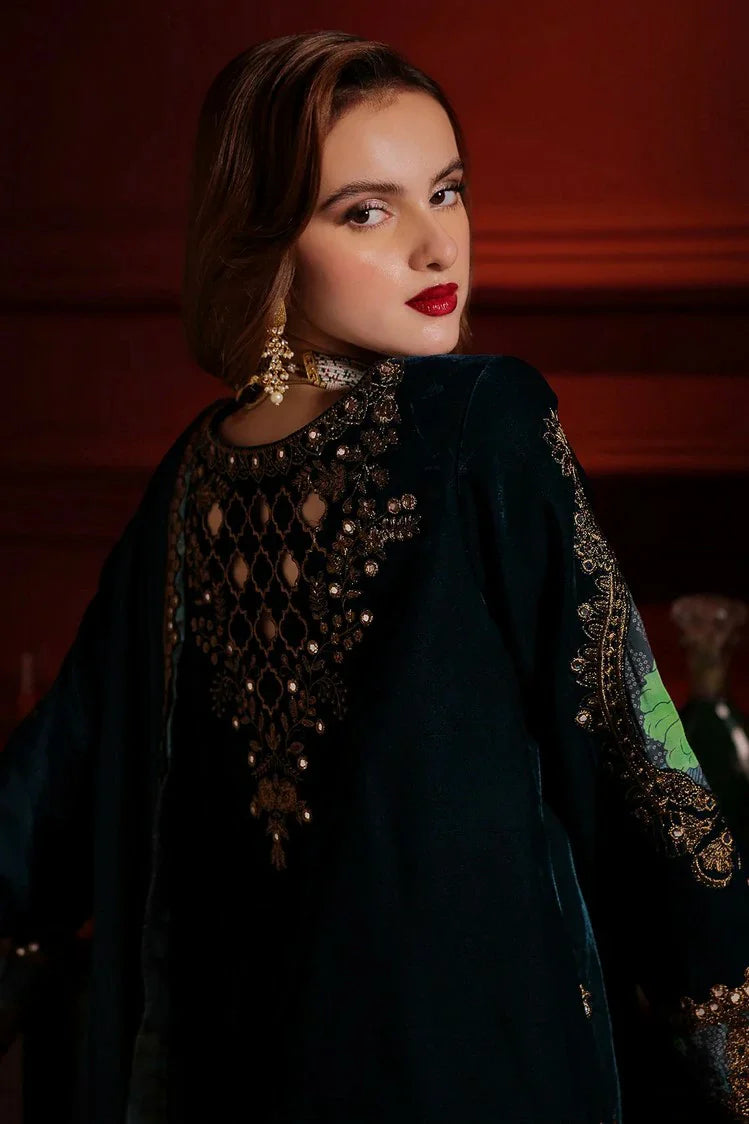 Picture of Charizma - Signora Premium Embroidered Velvet Edit Vol 1 - CVT4-07 - Unstitched - Available at Raja Sahib