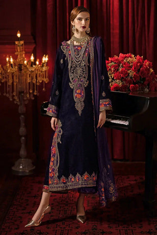 Picture of Charizma - Signora Premium Embroidered Velvet Edit Vol 1 - CVT4-08 - Unstitched - Available at Raja Sahib