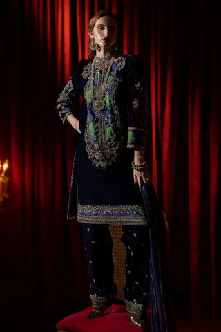 Picture of Charizma - Signora Premium Embroidered Velvet Edit Vol 1 - CVT4-09 - Unstitched - Available at Raja Sahib