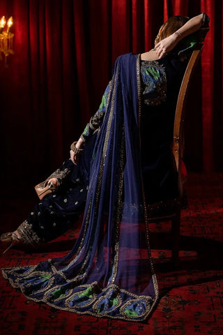 Picture of Charizma - Signora Premium Embroidered Velvet Edit Vol 1 - CVT4-09 - Unstitched - Available at Raja Sahib