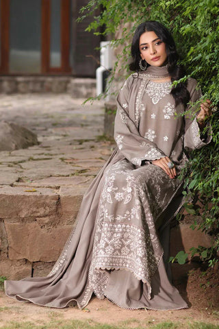 Picture of Noor by Saadia Asad - Noor Suzaanikari Winter Shawl Collection - 02 Harud - Unstitched - Available at Raja Sahib