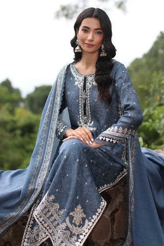 Picture of Noor by Saadia Asad - Noor Suzaanikari Winter Shawl Collection - 03 Zuva - Unstitched - Available at Raja Sahib