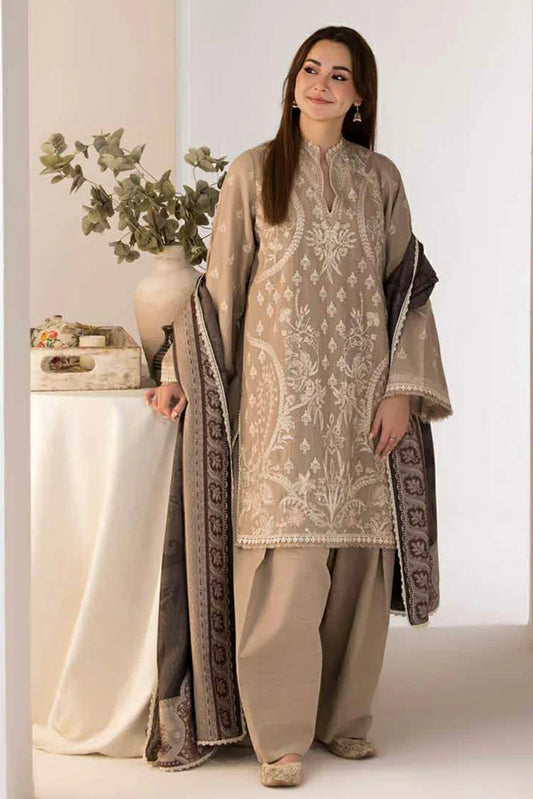 Picture of Sobia Nazir - Winter Shawl Collection - Design 4A - Unstitched - Available at Raja Sahib