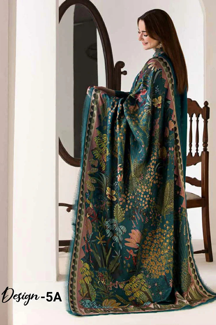 Picture of Sobia Nazir - Winter Shawl Collection - Design 5A - Unstitched - Available at Raja Sahib