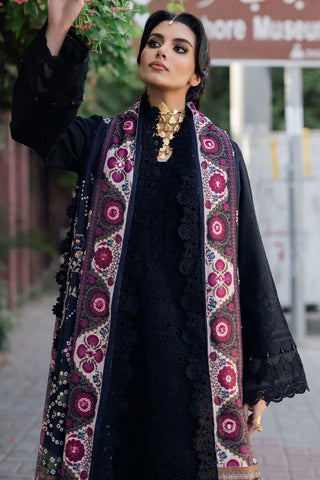 Picture of Nureh - Bazaar Embroidered Chikankari Khaddar Collection Vol 1 - NE-117 - Unstitched - Available at Raja Sahib