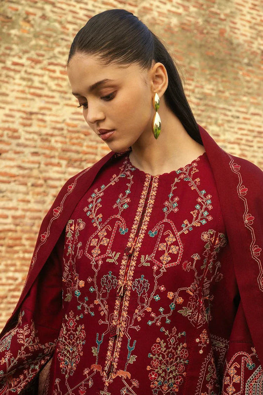 Picture of Zara Shahjahan - Winter Collection - RAHA-D8 - Unstitched - Available at Raja Sahib