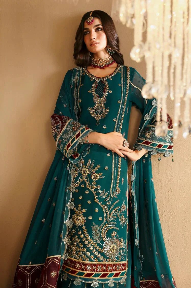 Picture of Alizeh - Reenas Handcrafted Wedding Edit Vol 3 - AF-HM-4024-Khiva - Unstitched - Available at Raja Sahib