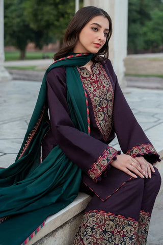 Picture of Jazmin - Delia Fall Winter Collection - Design 01 - Unstitched - Available at Raja Sahib