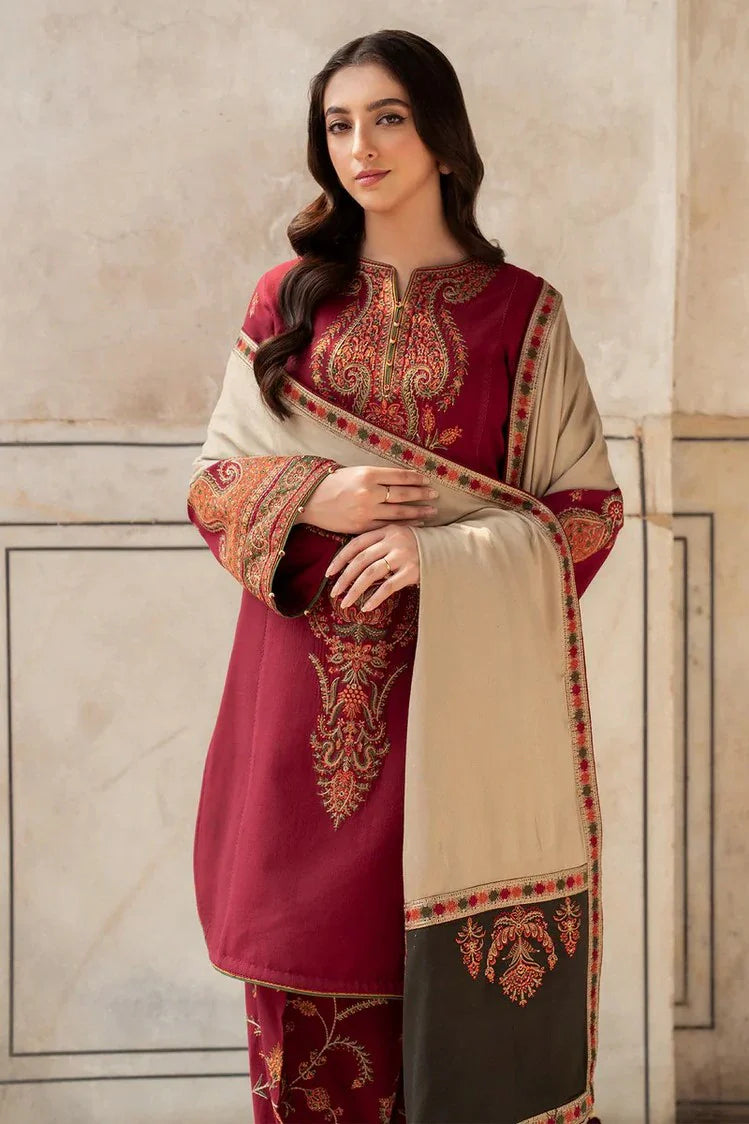 Picture of Jazmin - Delia Fall Winter Collection - Design 03 - Unstitched - Available at Raja Sahib