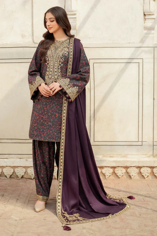 Picture of Jazmin - Delia Fall Winter Collection - Design 06 - Unstitched - Available at Raja Sahib