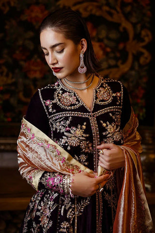 Picture of Mushq - Deja Vu Velvet Collection - 05 Chasing Reflections - Unstitched - Available at Raja Sahib