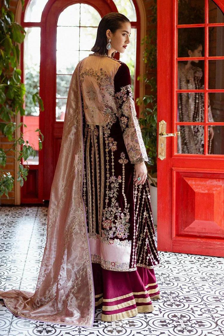 Picture of Mushq - Deja Vu Velvet Collection - 08 Sentimental Journey - Unstitched - Available at Raja Sahib