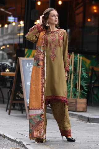 Picture of Charizma - Poshima Embroidered Leather Fall Winter Collection Vol 1 - PS4-08 - Unstitched - Available at Raja Sahib