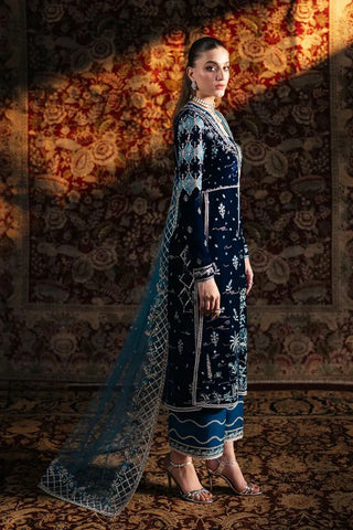 Picture of Qalamkar - Velvet Edit - BK-07 LIYANA - Unstitched - Available at Raja Sahib