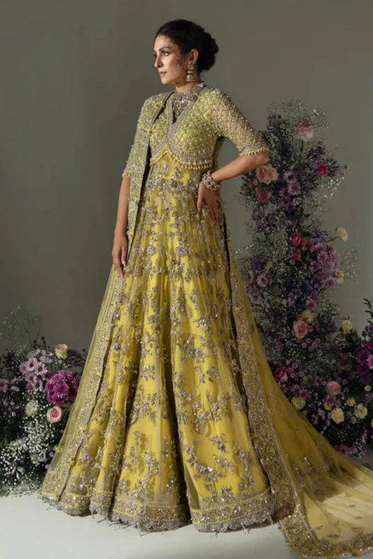 Picture of Elan - Wedding Festive Collection - LIME BLOSSOM (EC24-03) - Unstitched - Available at Raja Sahib