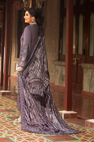 Picture of Maria B - Winter Luxe Collection - LN-1202 - Unstitched - Available at Raja Sahib