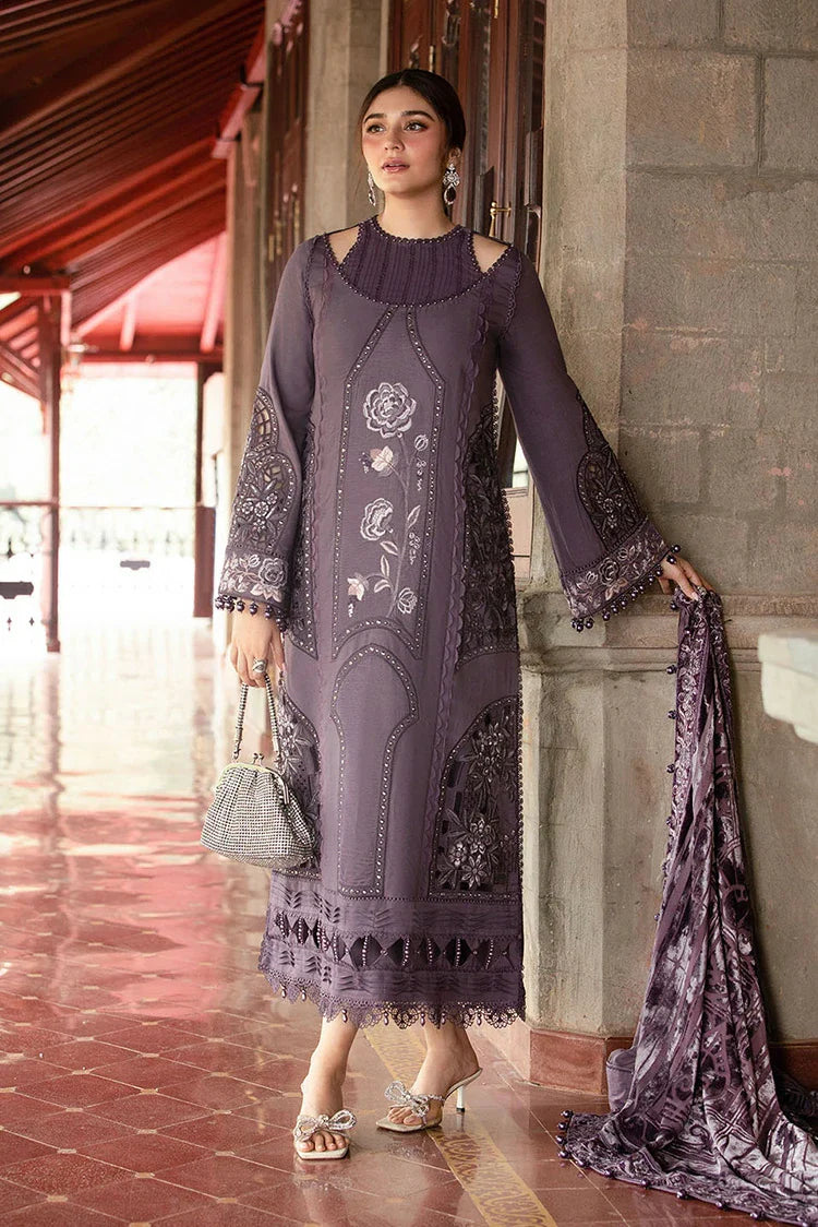 Picture of Maria B - Winter Luxe Collection - LN-1202 - Unstitched - Available at Raja Sahib