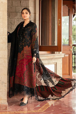 Picture of Maria B - Winter Luxe Collection - LN-1204 - Unstitched - Available at Raja Sahib