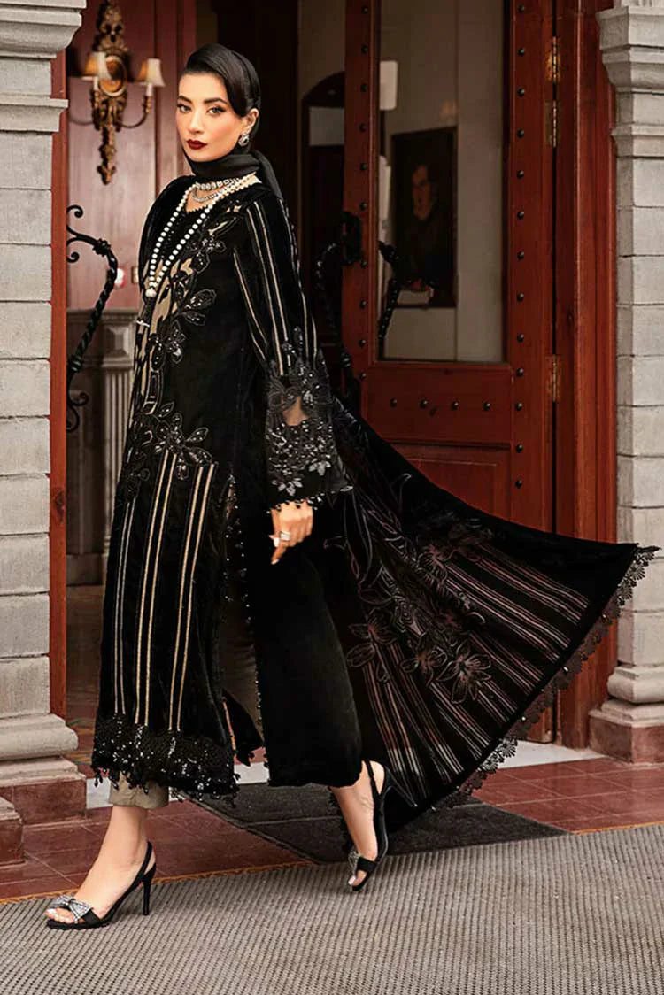 Picture of Maria B - Winter Luxe Collection - LN-1205 - Unstitched - Available at Raja Sahib