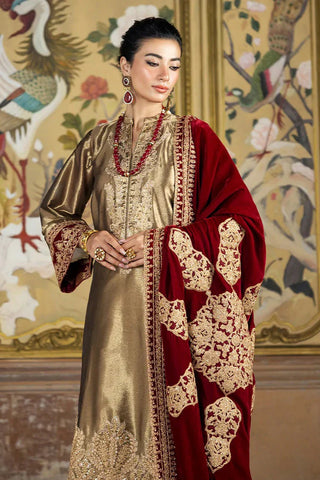 Picture of Zainab Chottani - Velvet Collection - ZERLIN-D2 - Unstitched - Available at Raja Sahib