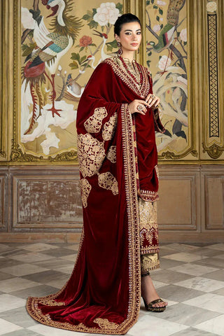 Picture of Zainab Chottani - Velvet Collection - ZERLIN-D2 - Unstitched - Available at Raja Sahib