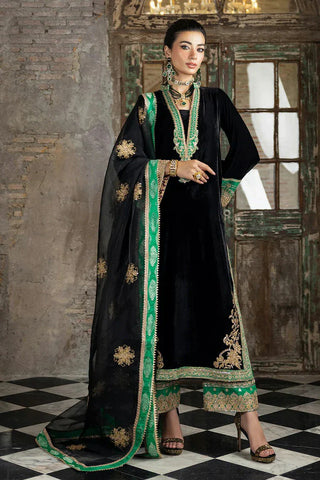 Picture of Zainab Chottani - Velvet Collection - VANYA-D3 - Unstitched - Available at Raja Sahib