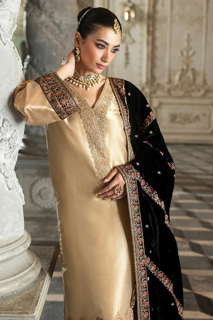 Picture of Zainab Chottani - Velvet Collection - MINHA-D7 - Unstitched - Available at Raja Sahib