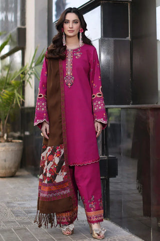 Charizma - Naranji Embroidered Khaddar Fall Winter Collection Vol 1 - CNW4-01 - Unstitched