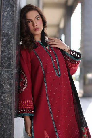 Charizma - Naranji Embroidered Khaddar Fall Winter Collection Vol 1 - CNW4-03 - Unstitched