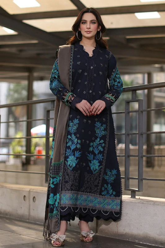 Picture of Charizma - Naranji Embroidered Khaddar Fall Winter Collection Vol 1 - CNW4-04 - Unstitched - Available at Raja Sahib