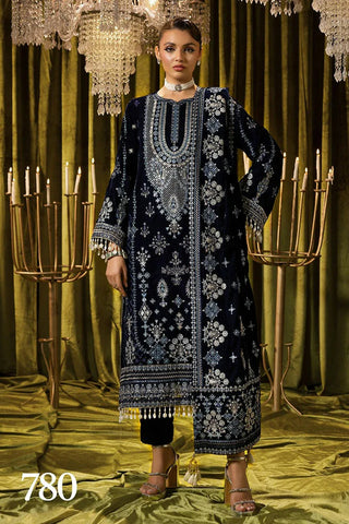 Picture of Shaista - Executive Velvet Collection - Design 780 - Unstitched - Available at Raja Sahib