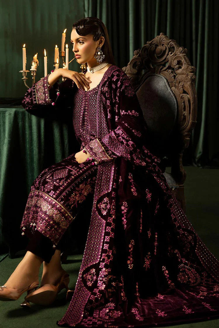 Picture of Shaista - Executive Velvet Collection - Design 781 - Unstitched - Available at Raja Sahib