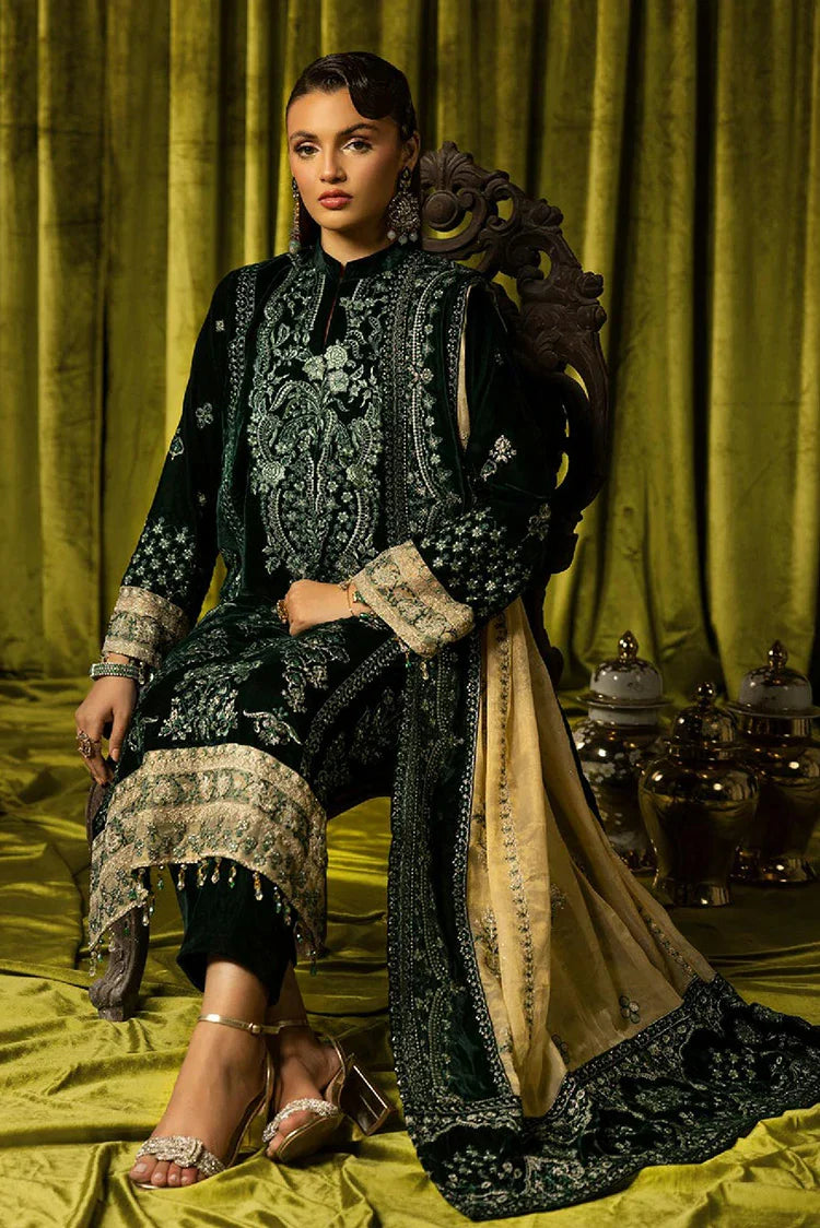 Picture of Shaista - Executive Velvet Collection - Design 787 - Unstitched - Available at Raja Sahib