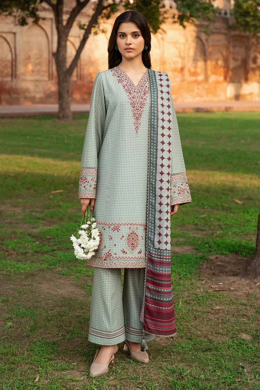 Picture of Jazmin - Winter Prints - EMBROIDERED PREMIUM VISCOSE UW-0080 - Unstitched - Available at Raja Sahib