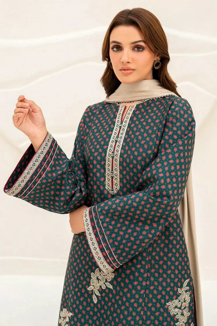 Picture of Jazmin - Winter Prints - EMBROIDERED PREMIUM VISCOSE UW-0093 - Unstitched - Available at Raja Sahib