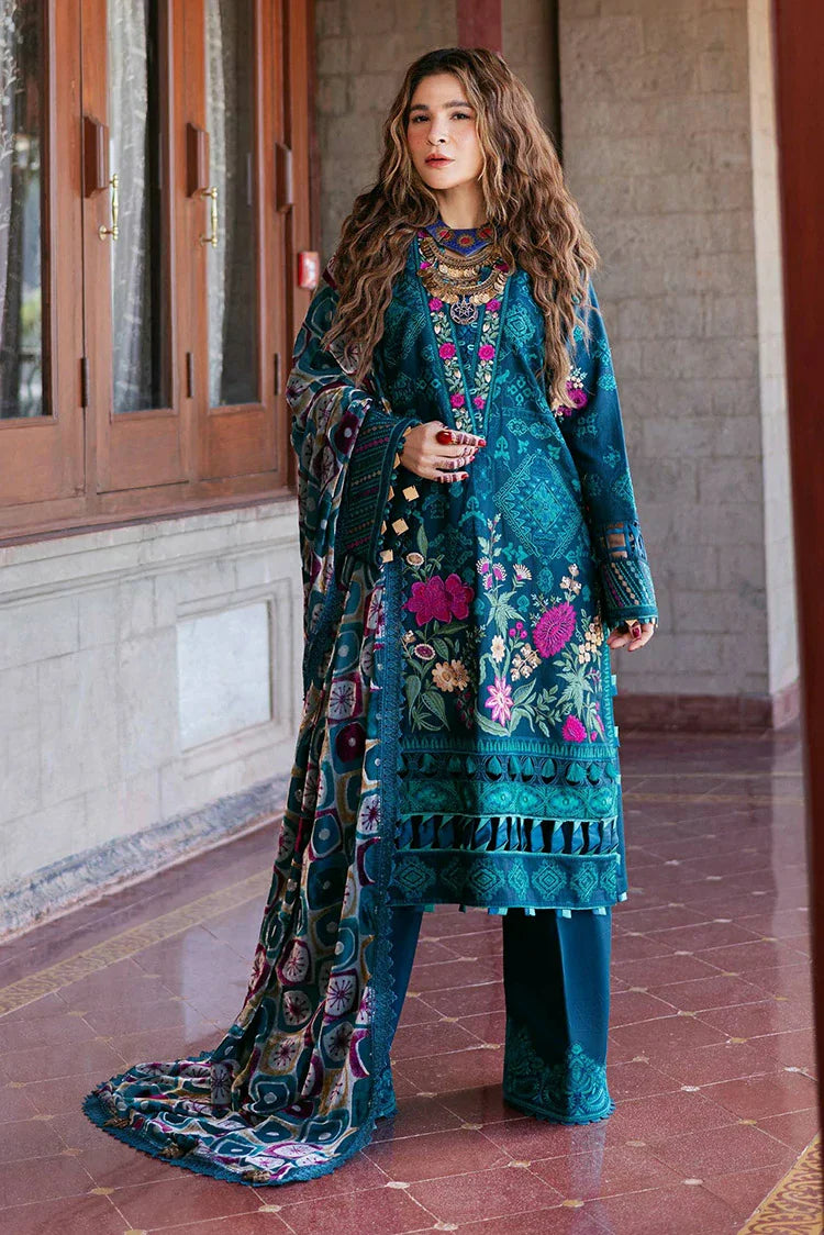 Picture of Maryam Hussain - Winter Luxury Shawl Collection - WS24-01 Opal - Unstitched - Available at Raja Sahib