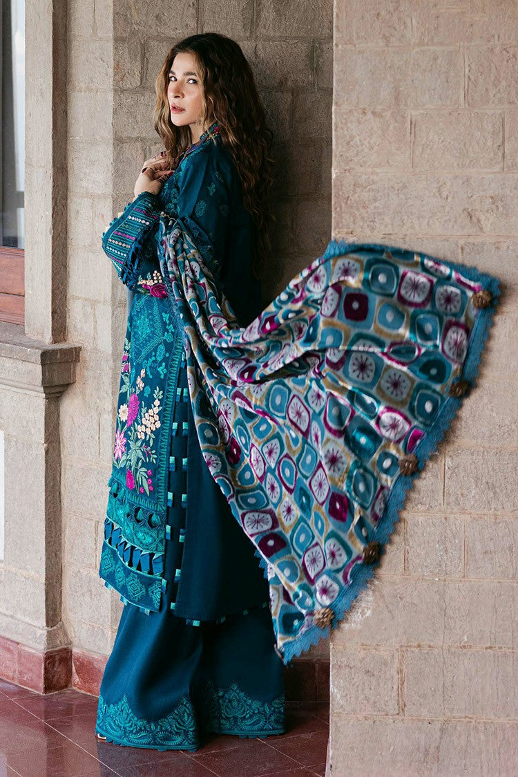 Picture of Maryam Hussain - Winter Luxury Shawl Collection - WS24-01 Opal - Unstitched - Available at Raja Sahib