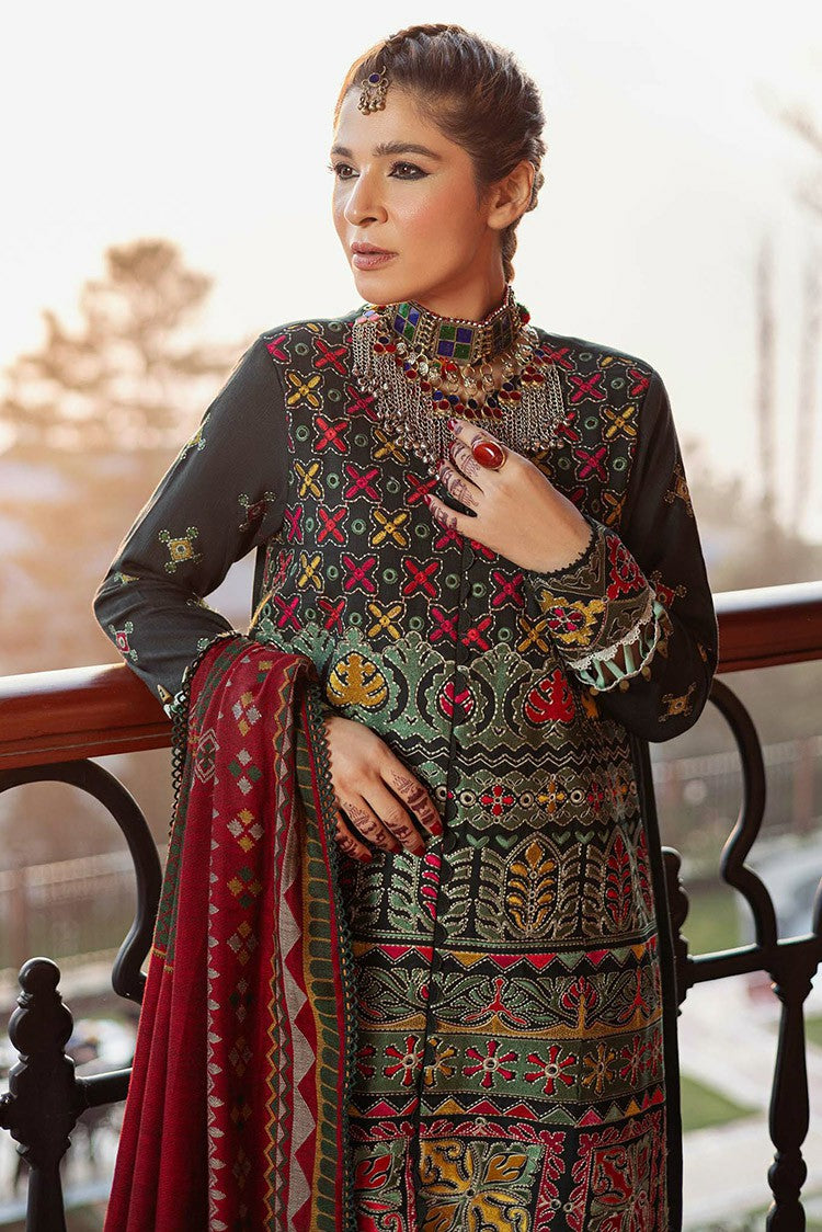 Picture of Maryam Hussain - Winter Luxury Shawl Collection - WS24-02 Forest - Unstitched - Available at Raja Sahib