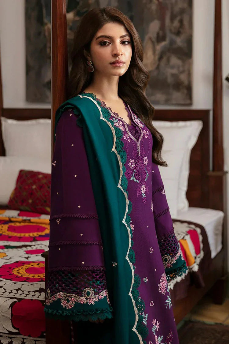 Picture of Republic Womenswear - Rosalee Winter Collection - D4 (Mirea) - Unstitched - Available at Raja Sahib