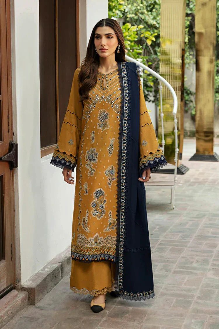 Picture of Republic Womenswear - Rosalee Winter Collection - D5 (Feeha) - Unstitched - Available at Raja Sahib