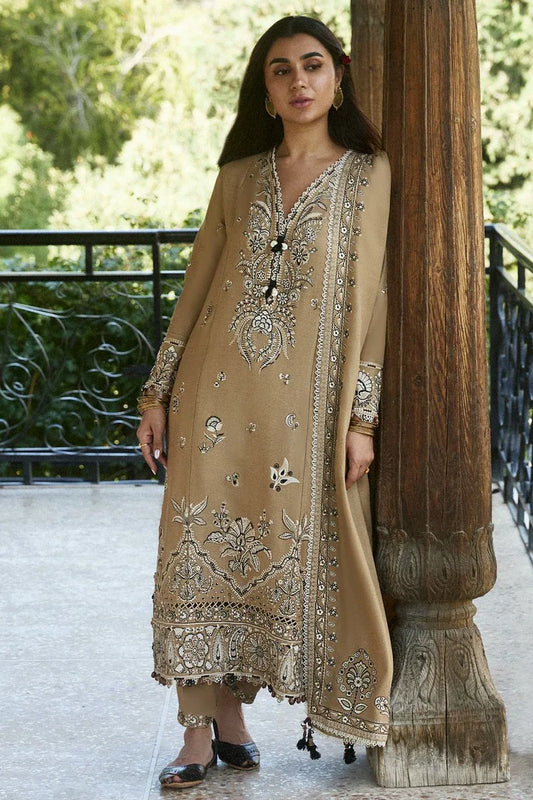 Picture of Zaha - Autumn Winter Collection - ZW24-10 SUZANI - Unstitched - Available at Raja Sahib