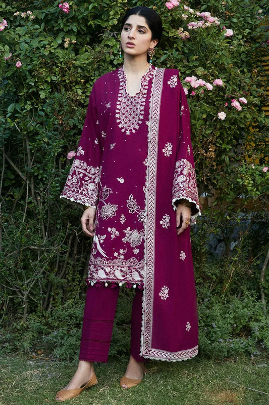 Picture of Zaha - Autumn Winter Collection - ZW24-12 AFREEN - Unstitched - Available at Raja Sahib