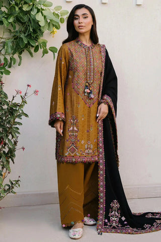 Picture of Zaha - Autumn Winter Collection - ZW24-03 GULZAR - Unstitched - Available at Raja Sahib