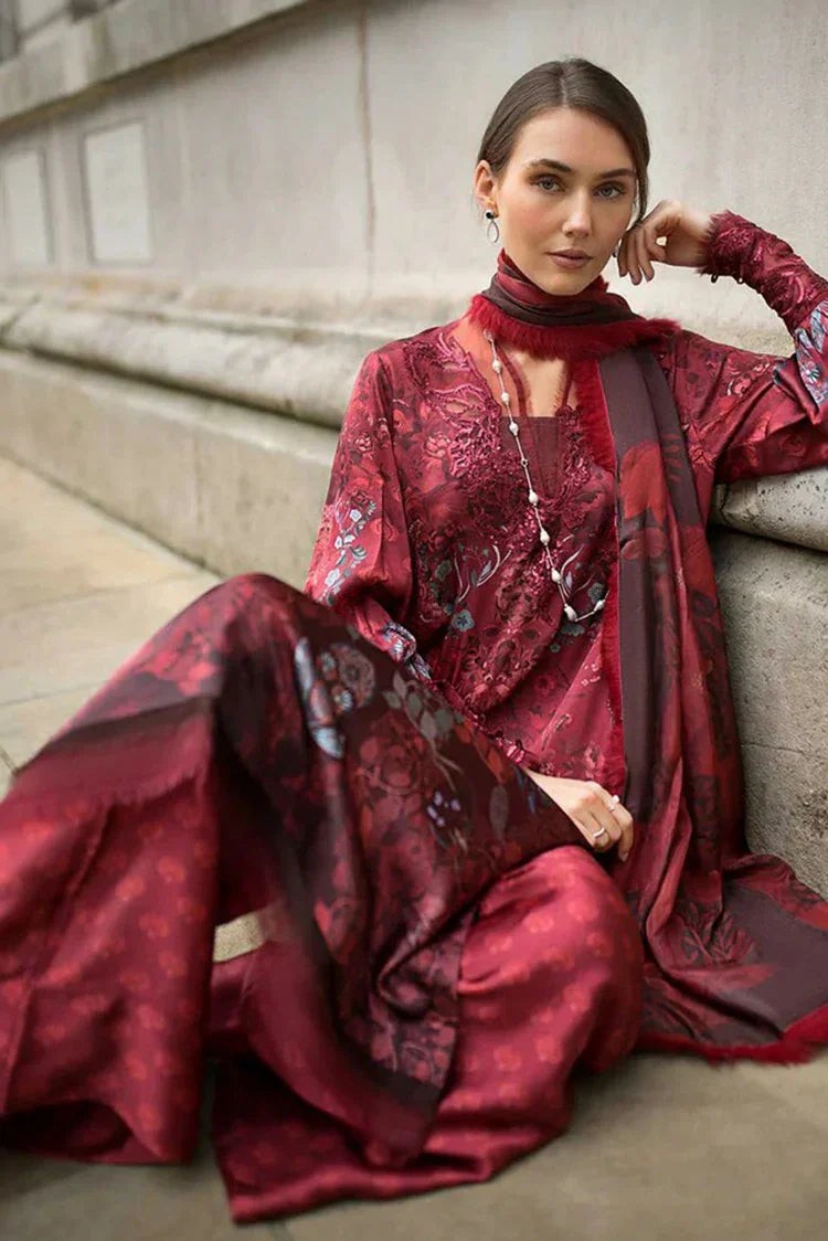 Picture of Sobia Nazir - Satin Silk Collection - Design 05 - Unstitched - Available at Raja Sahib