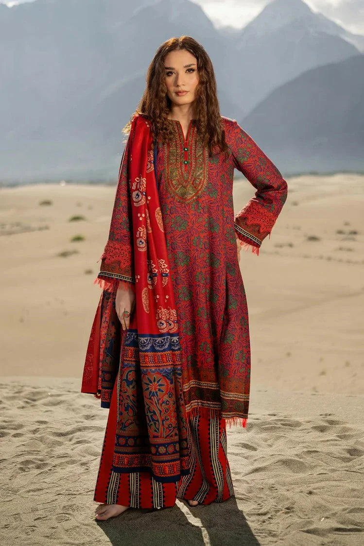 Picture of Maria B - M Basics Winter Edit - MB-USW24-511B - Unstitched - Available at Raja Sahib